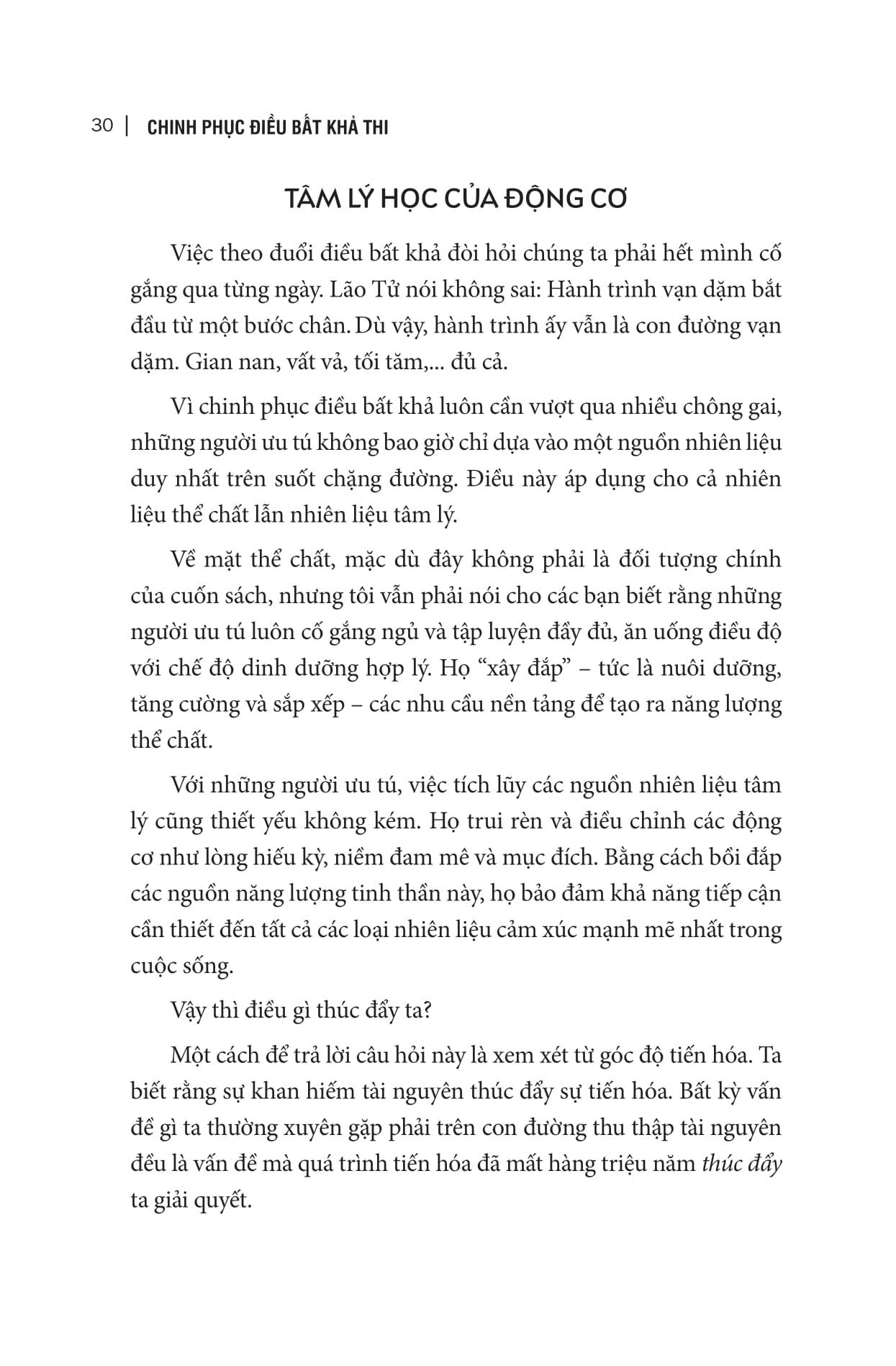 Chinh Phục Điều Bất Khả Thi