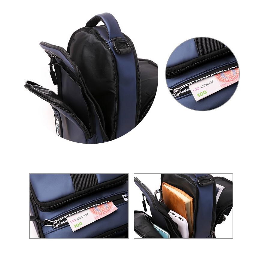 Túi đeo chéo PVC cao cấp quai xách ngang có sạt F30 Tặng móc khóa A2