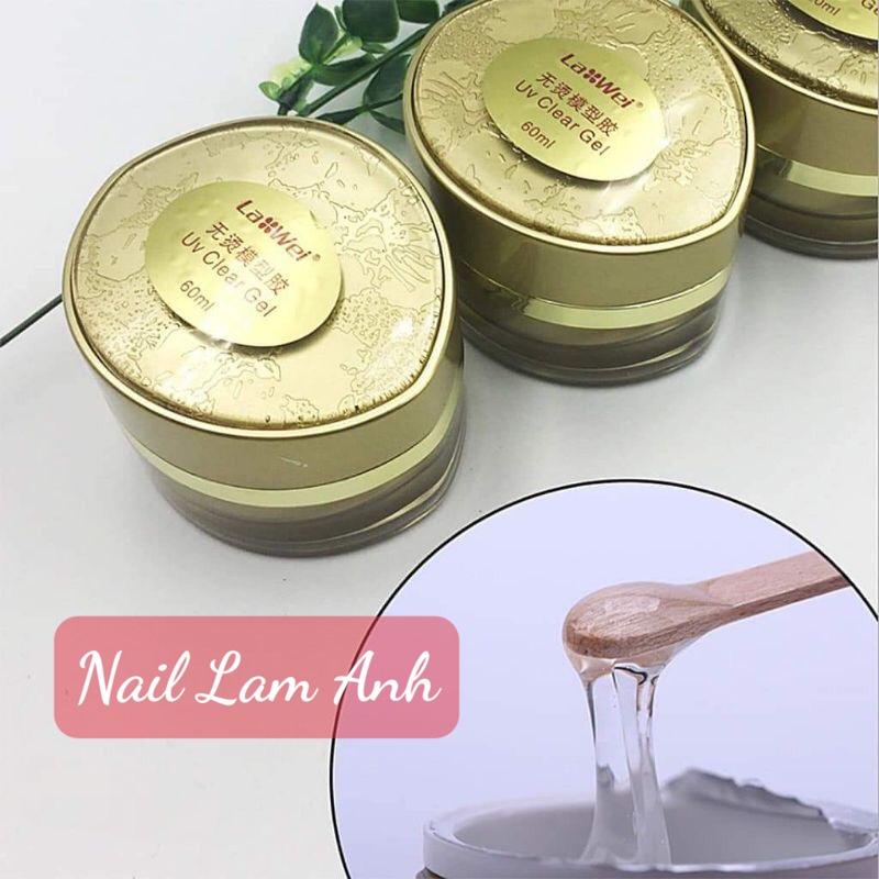 Gel Lawei 60ml - Gel lạnh đắp móng Lawei không nóng, đặc, vào form nhanh