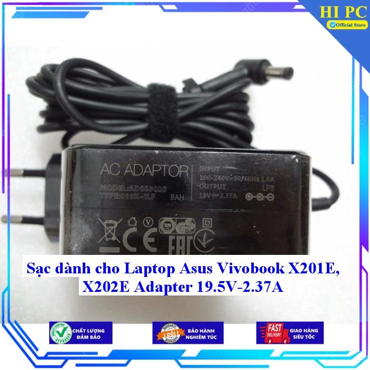 Sạc dành cho Laptop Asus Vivobook X201E, X202E Adapter 19.5V-2.37A - Hàng Nhập khẩu