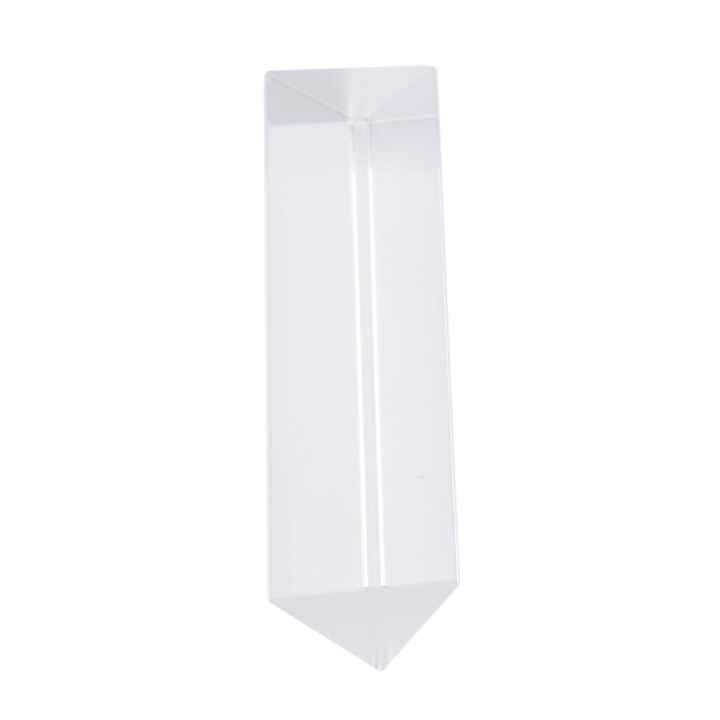 Physics Teaching Precision Optical Glass Prism 4 Inch