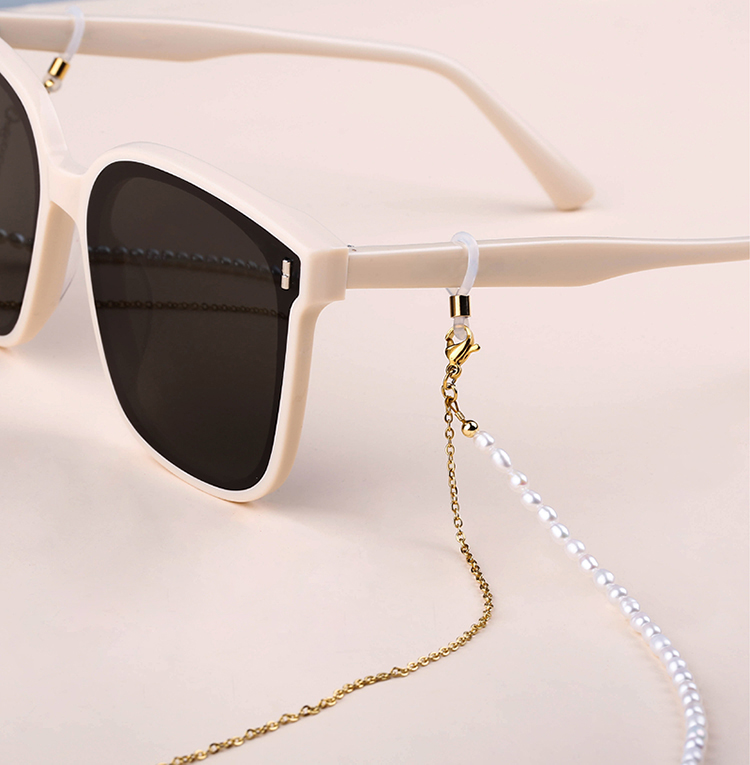 Dây đeo kính hai lớp mix chuỗi ngọc trai nhỏ phong cách Âu Mỹ chuỗi đeo khẩu trang đeo mặt nạ khí chất