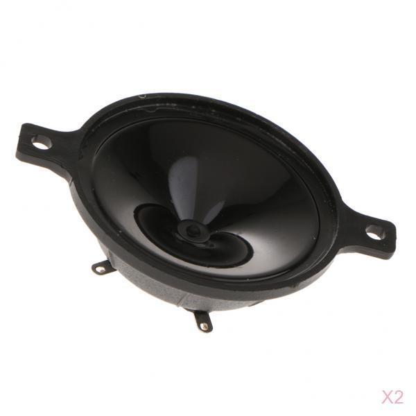 2pcs 2 Inch Speaker Tweeter Piezoelectric Head Driver Loudspeaker Treble 2.5-60KHz