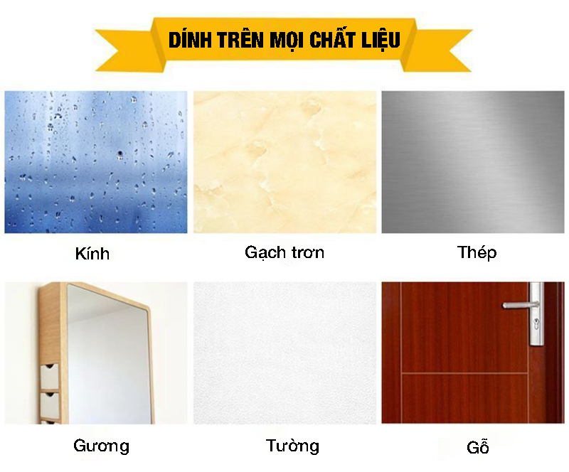 Móc dán tường INOX không gỉ loại cực tốt, móc dán nhà tắm chịu lực 20kg