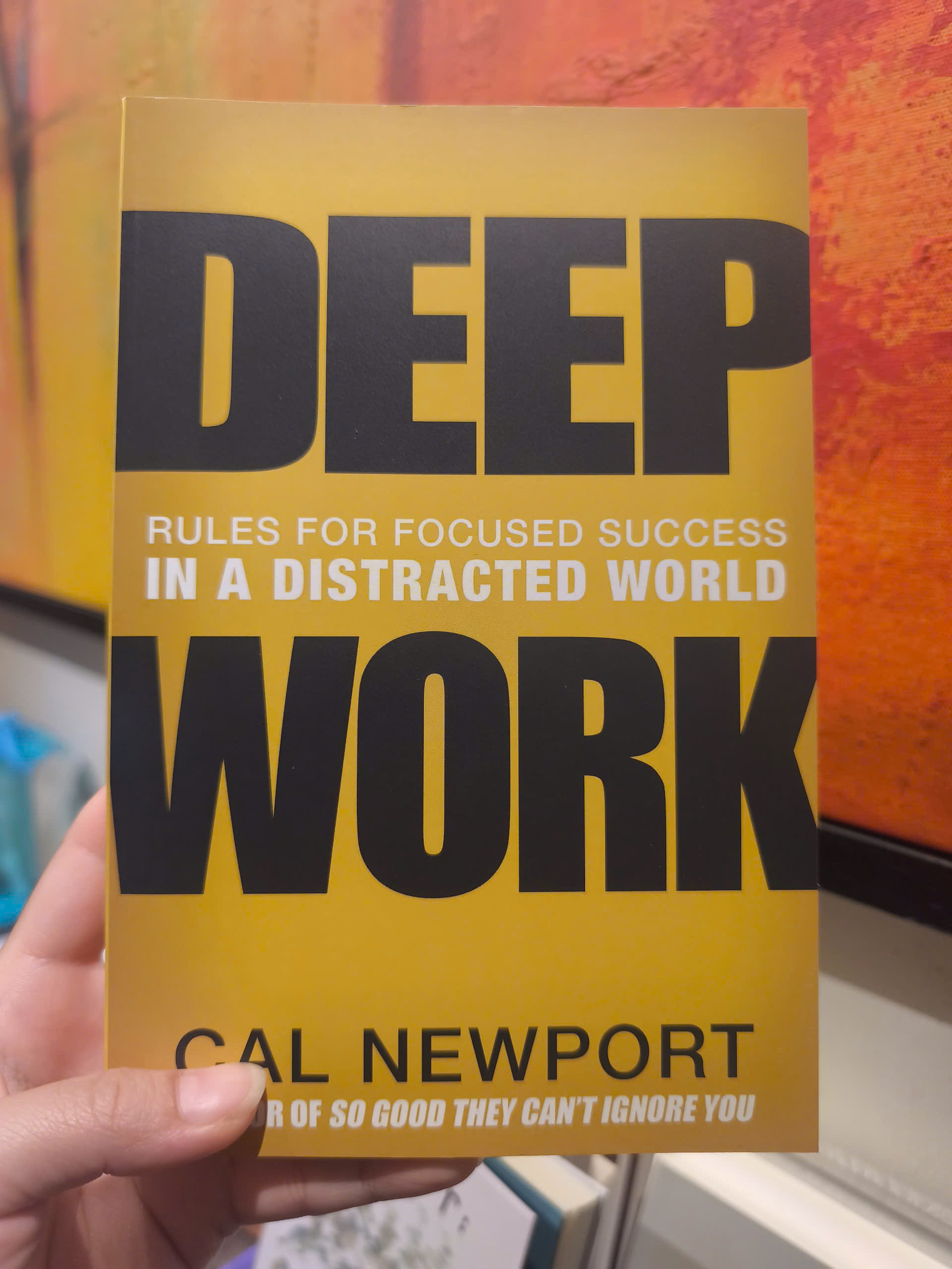 Sách - Deep Work: Rules for Focused Success in a Distracted World by Cal Newport