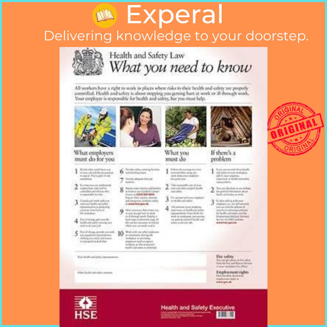 Sách - Health and Safety Law : What You Need to Kn by Great Britain: Health and Safety Executive