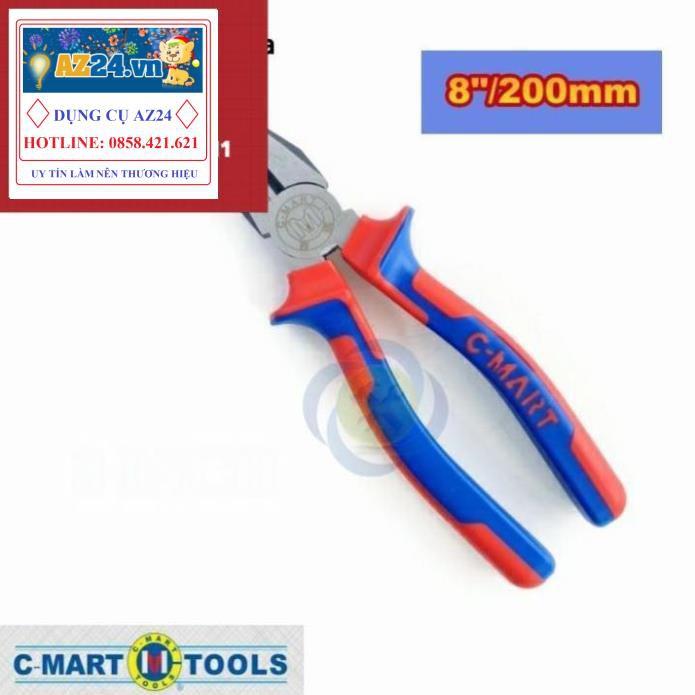 Kìm điện cán xanh đỏ B0143-8 200mm 8inch