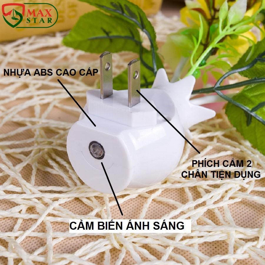 Đèn ngủ hình nấm cảm ứng cảm biến ánh sáng tự sáng đèn khi trời tối cao cấp giá rẻ