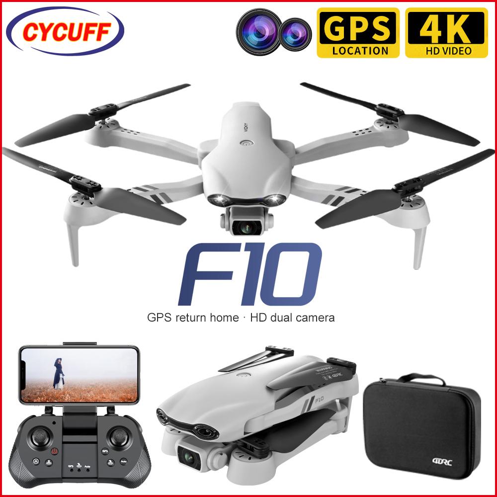 F10 GPS có thể gập máy bay 4K pixel camera 5g điều khiển ứng dụng WiFi không chổi than Long Lad