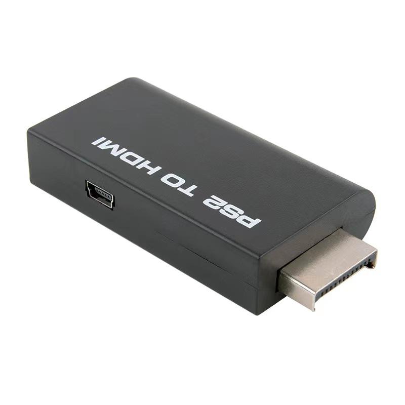 Sự khác biệt màu sắc của bộ chuyển đổi ps2 sang hdmi kiểu mới nhất sang bảng điều khiển trò chơi HDMI HD 1080P với âm thanh và video sang HDMI