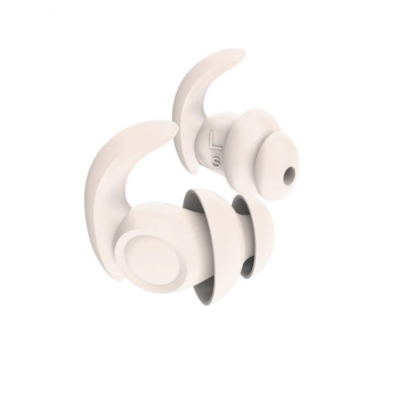 Nút Bịt Tai Chống Ồn Bằng Silicone Mềm Tiện Dụng Khi Đi Du Lịch