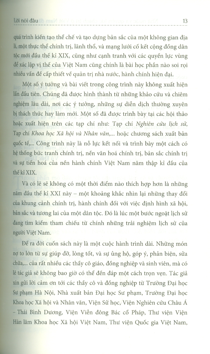 Nhà Nước Và Quyền Lực Chính Trị Ở Việt Nam Đầu Thế Kỷ XIX
