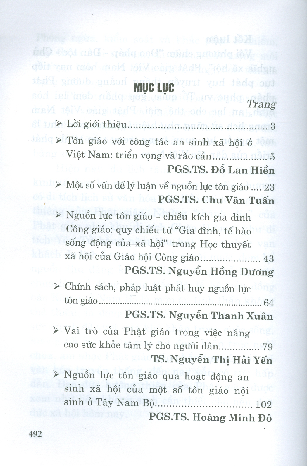 Nguồn Lực Tôn Giáo Ở Việt Nam Lý Luận Và Thực Tiễn