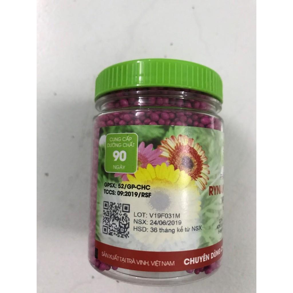Phân bón RYNAN Thông minh tan chậm có kiểm soát NPK 14-14-14+TE- 150gr dùng mọi giai đoạn
