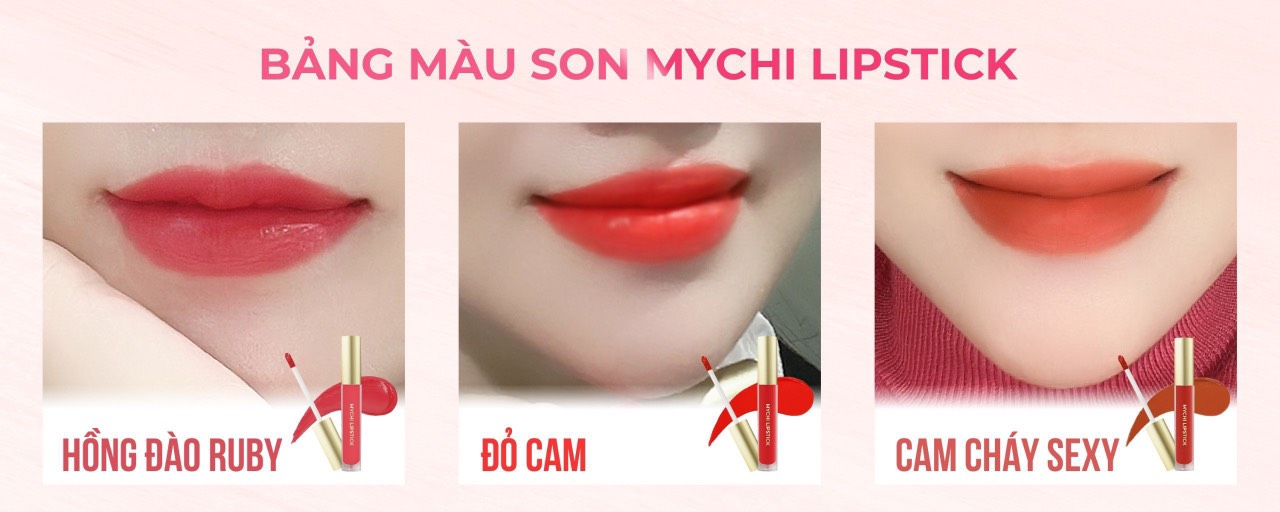 Son Mychi Lip Stick - son kem lỳ Mychi chính hãng giá sỉ