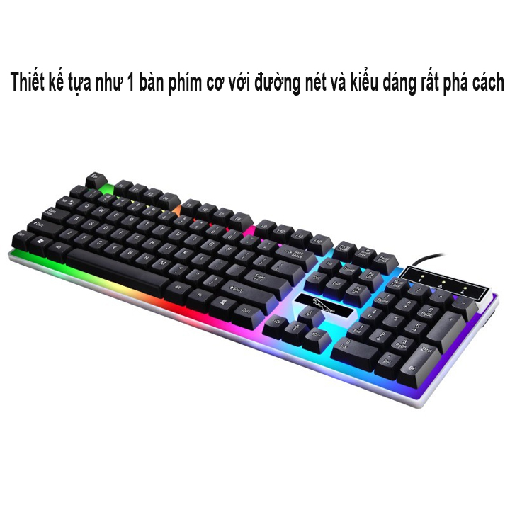 Bàn phím G21 HN LED giả cơ game chuyên dụng + LÓT LG