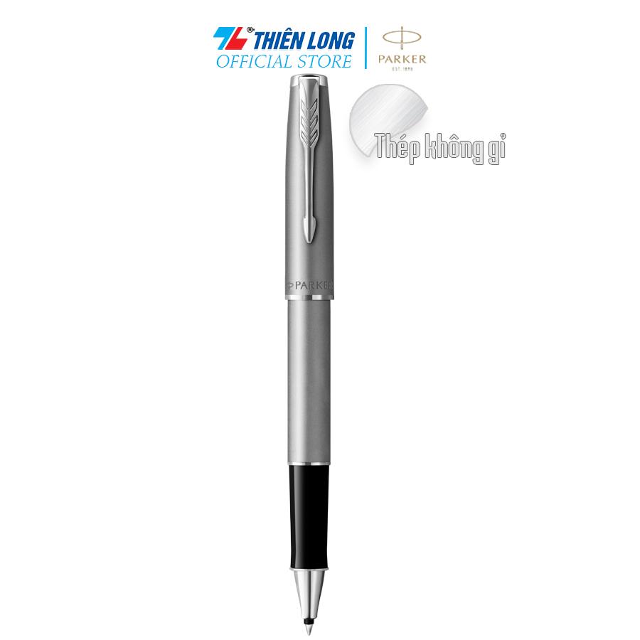 Bút lông bi cao cấp Parker SON X-SB Steel CT TB-2146879 - Thép không gỉ