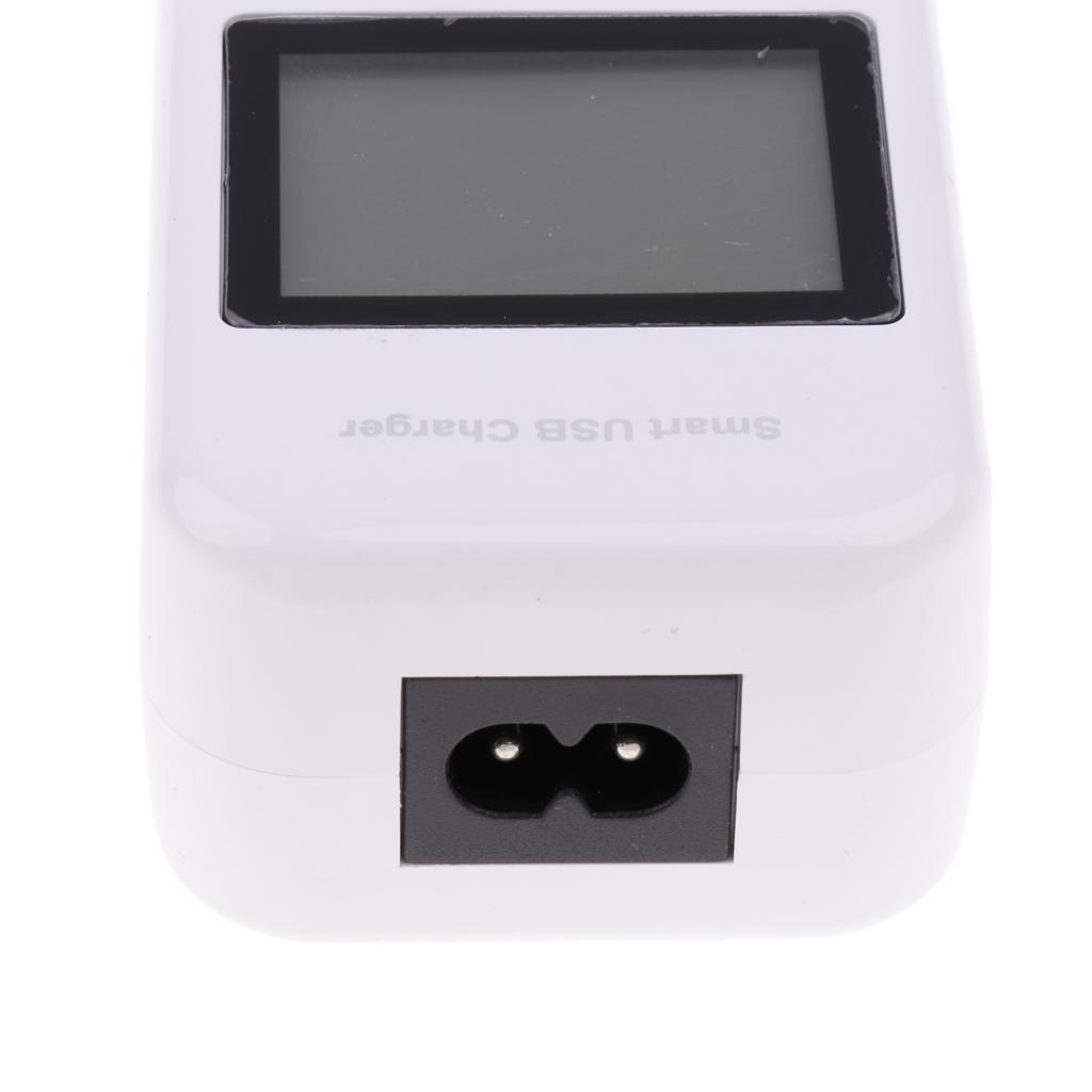 1X AU Plug High Speed 8 USB Ports USB Power Charge Adapter With LCD Screen