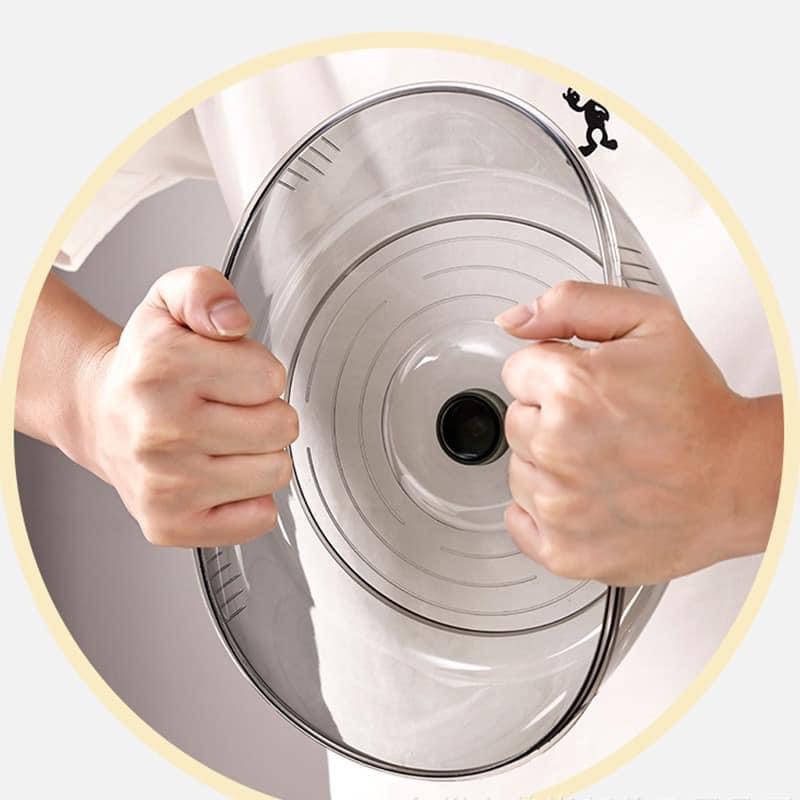 SET 3 LỒNG BÀN ĐẬY THỨC ĂN KÈM ĐĨA ĐỰNG SIÊU KÍN, CHỐNG CÔN TRÙNG, BỤI BẨN