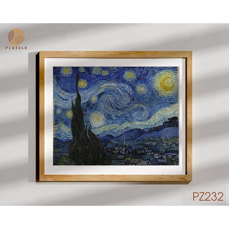 PLUZZLE Bộ xếp hình gỗ đồ chơi puzzle 500 miếng ghép - PZ232 - Đêm đầy sao The Starry Night - De Sterrennacht