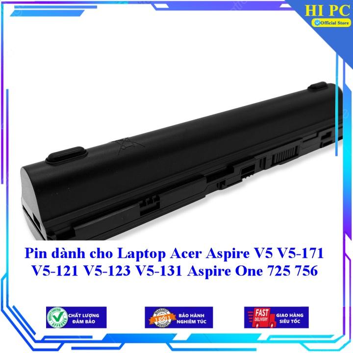 Pin dành cho Laptop Acer Aspire V5 V5-171 V5-121 V5-123 V5-131 Aspire One 725 756 - Hàng Nhập Khẩu