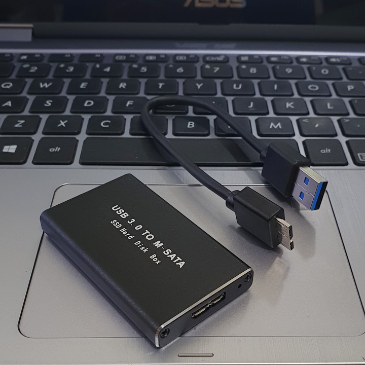 Box SSD mSATA USB3.0 - BX41