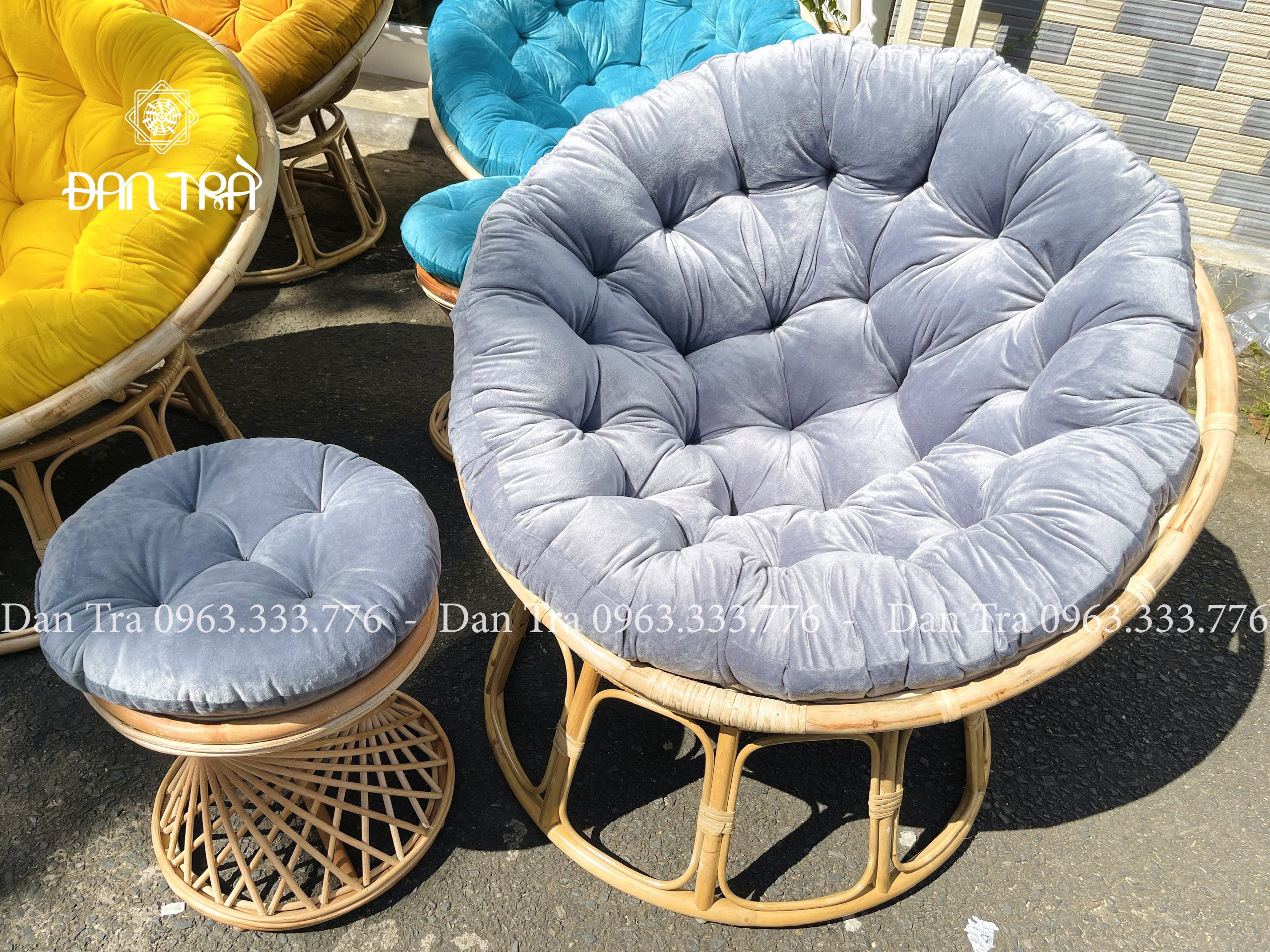 [ RẺ VÔ ĐỊCH ] Ghế Mây Papasan 1M Truyền Thống - Nội Thất Mây Tre Đan