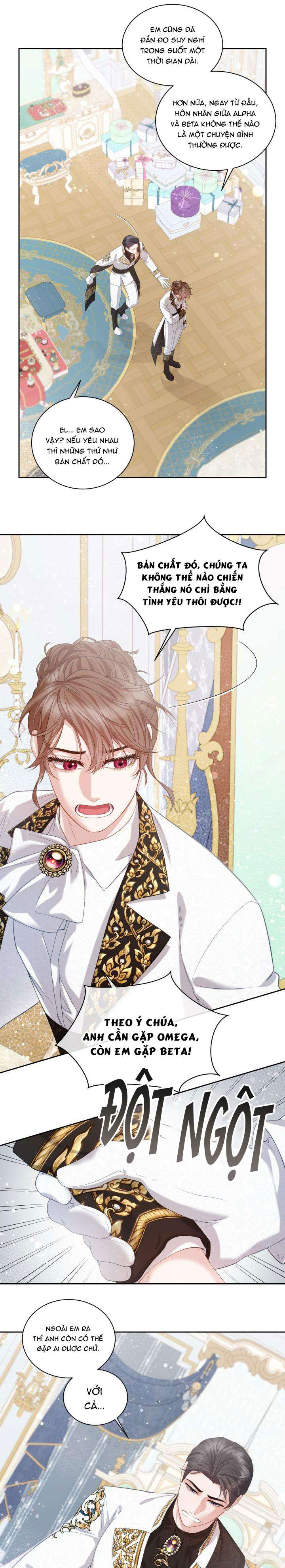 bá tước beta biến đổi thành omega chapter 1 14