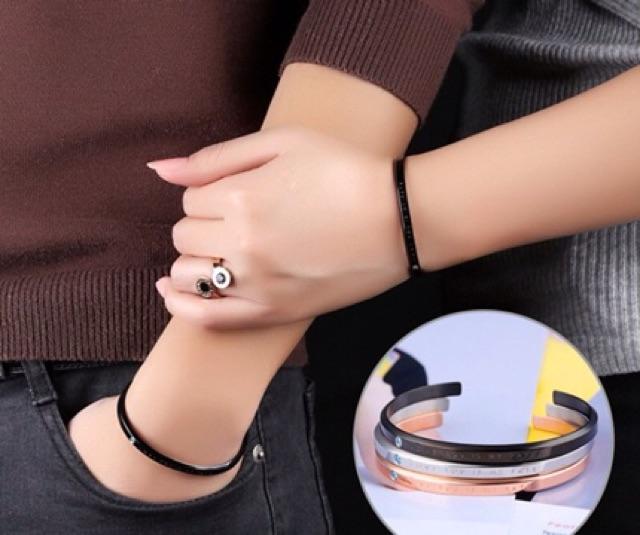 Vòng tay titan cuff VTZ118