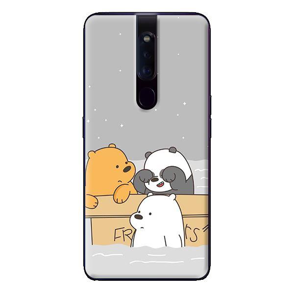Ốp in cho Oppo F11 Pro 3 Chú Gấu 1 - Hàng chính hãng