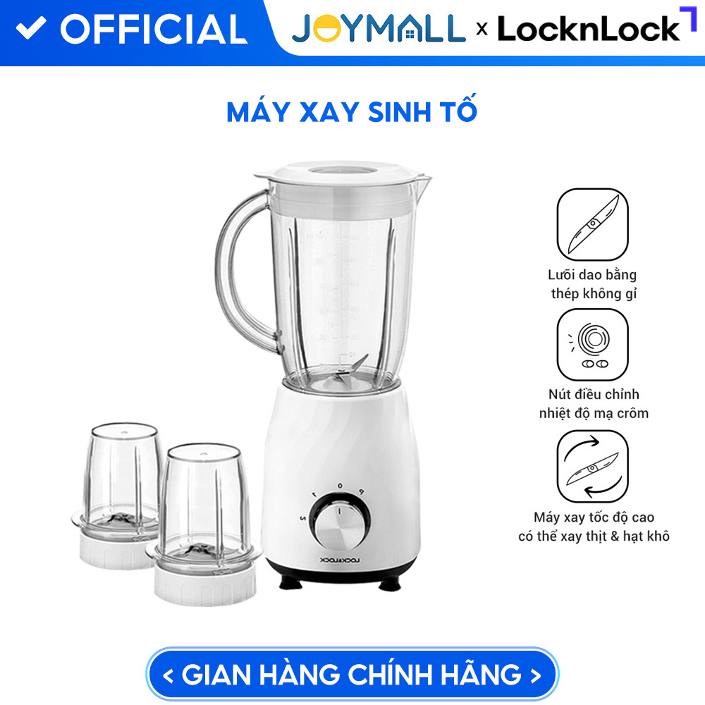 Máy Xay Sinh Tố Lock&amp;Lock EJM462 (350W - 1.2 Lít) - Hàng Chính Hãng