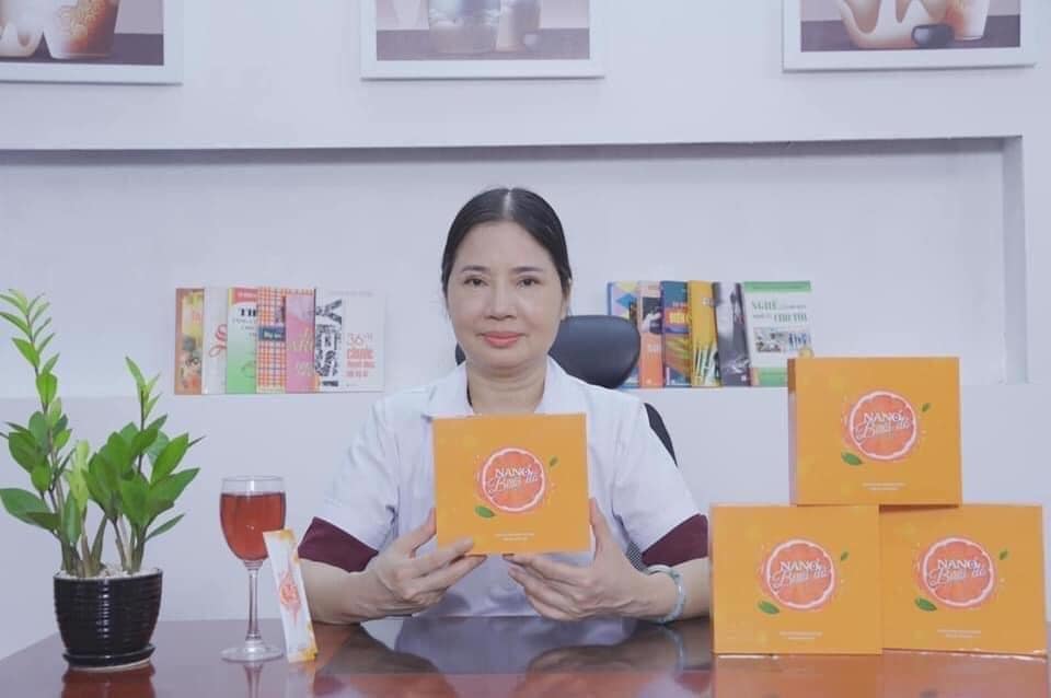 Nano Bưởi Đỏ Hera - Đẹp Da, tăng đề kháng Hộp 20 gói