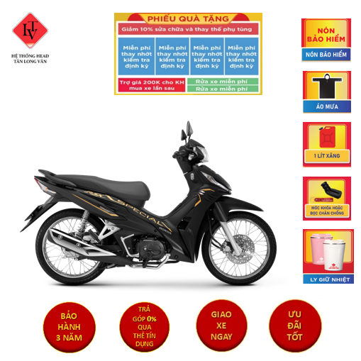 Xe máy Honda RSX 2023 _ Phiên bản Phanh Đĩa / Vành Nan