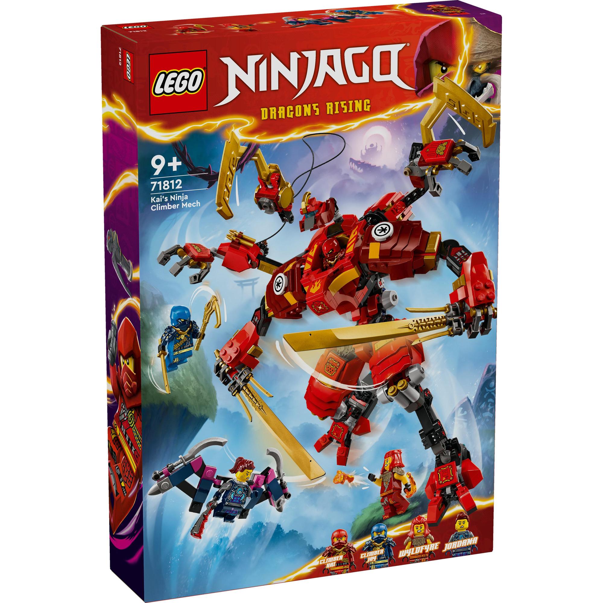 LEGO NINJAGO 71812 Đồ chơi lắp ráp Chiến giáp vượt địa hình dành cho Kai (623 Chi Tiết)