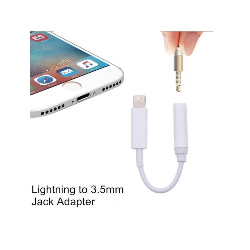 Cáp chuyển tai nghe Ear phones Adapter dùng cho iPhone X/ iPhone 8/ iPhone 7