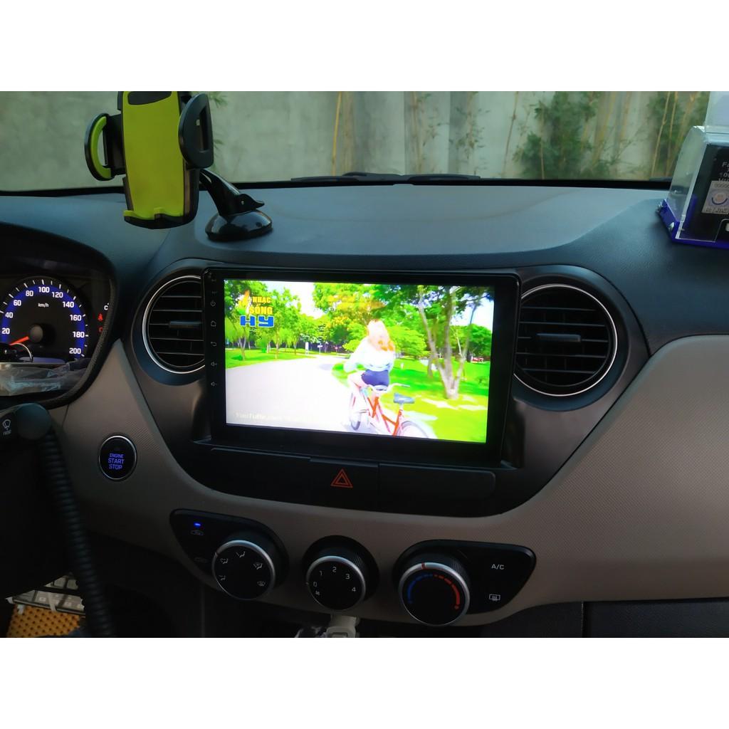 Màn Hình 9 inch Cho Xe HYUNDAI I10 - Chạy Android Tiếng Việt - Đầu DVD Android Kèm Mặt Dưỡng Giắc Zin HUYNDAI I10