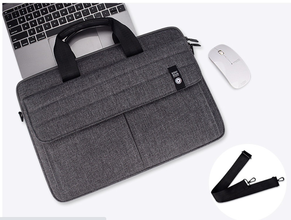Túi xách túi chống sốc cho laptop 15,6 &quot;cao cấp phong cách sang trọng