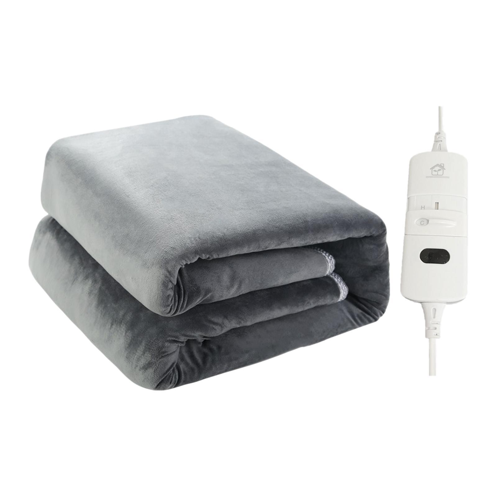 Heated Blanket Adjustable Temperature Setting for Bedroom Home Traveling Office Household