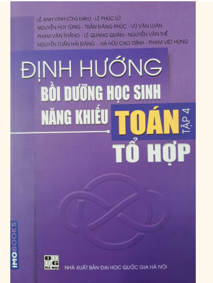 Sách - Định hướng bồi dưỡng học sinh năng khiếu Toán tập 4 - Tổ hợp