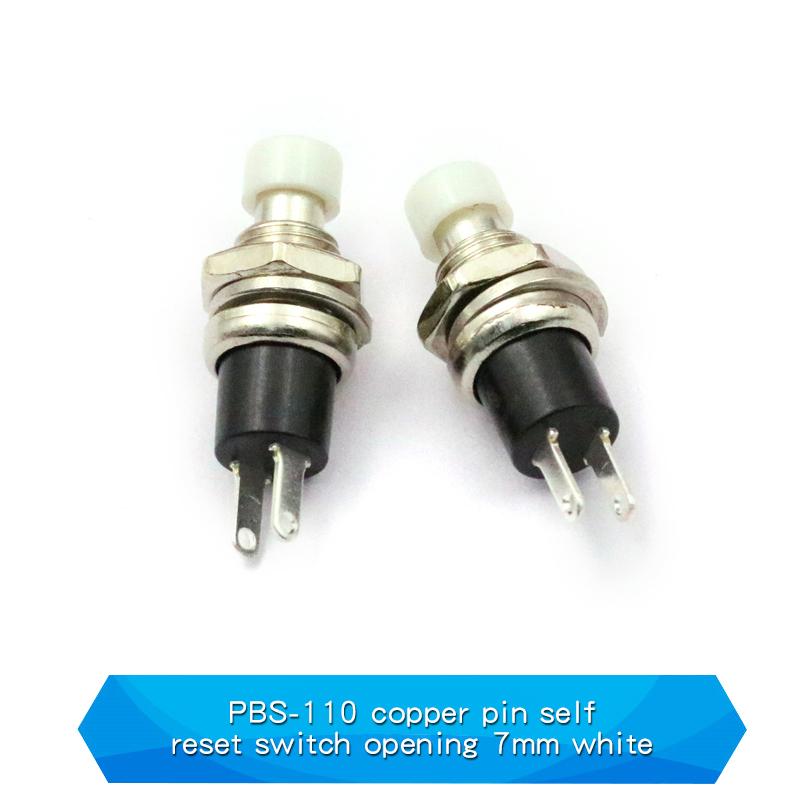 5pcs công tắc nút nhấn tròn tạm thời