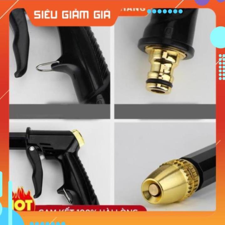 Vòi Xịt Tăng Áp Rửa Xe Ô Tô – Bộ Vòi Xịt Rửa Xe ,Tưới Cây Chuyên Nghiệp 206810-2 cút sập PE