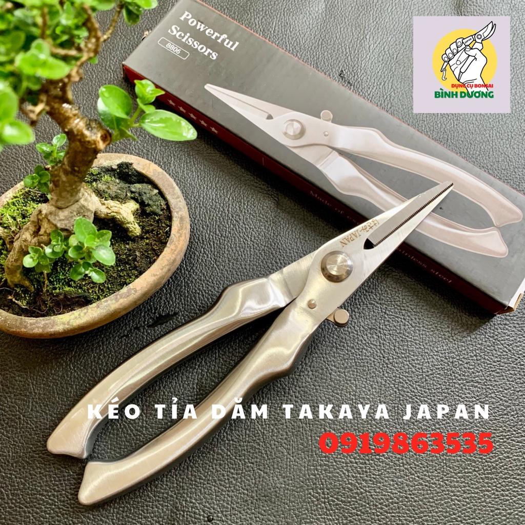 KÉO CẮT TỈA DĂM TAKAYA JAPAN CẮT TỈA DĂM CÀNH BONSAI CÂY CẢNH
