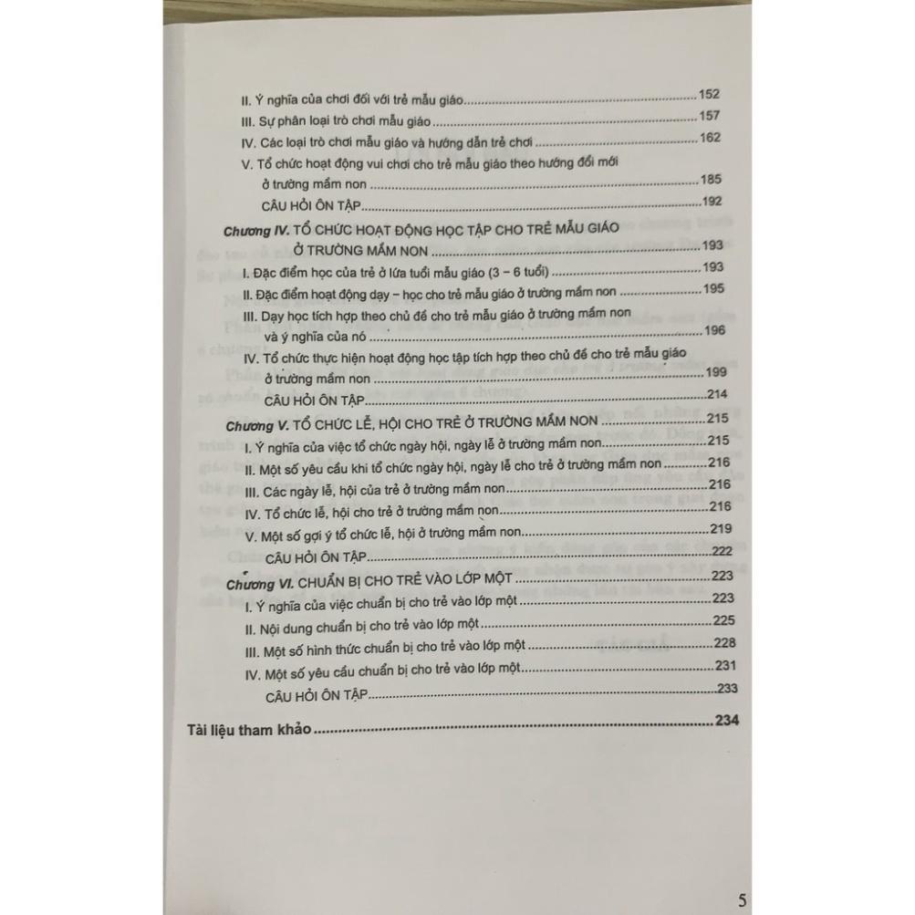 Sách Giáo Trình Giáo Dục Học Mầm Non