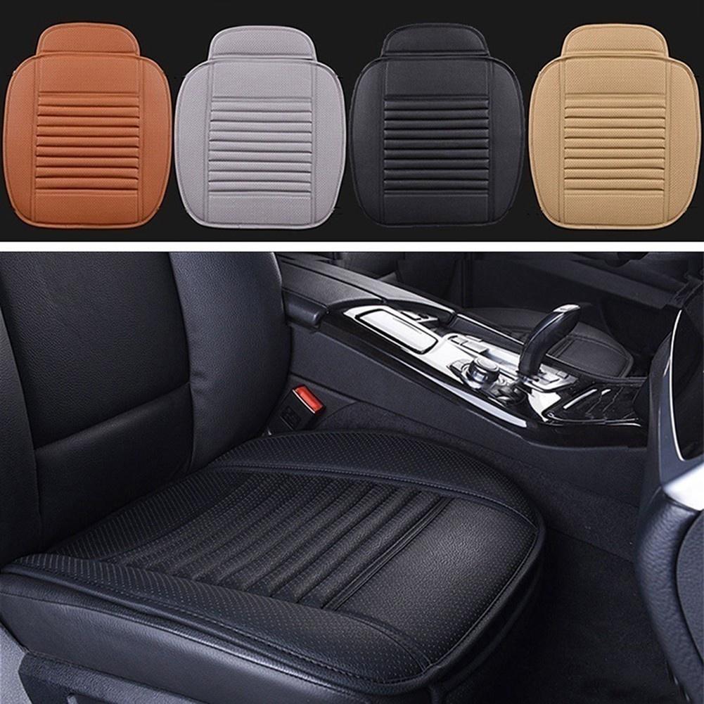 1 Đệm Lót Ghế Ngồi Xe Hơi Bằng Da Pu Thoáng Khí