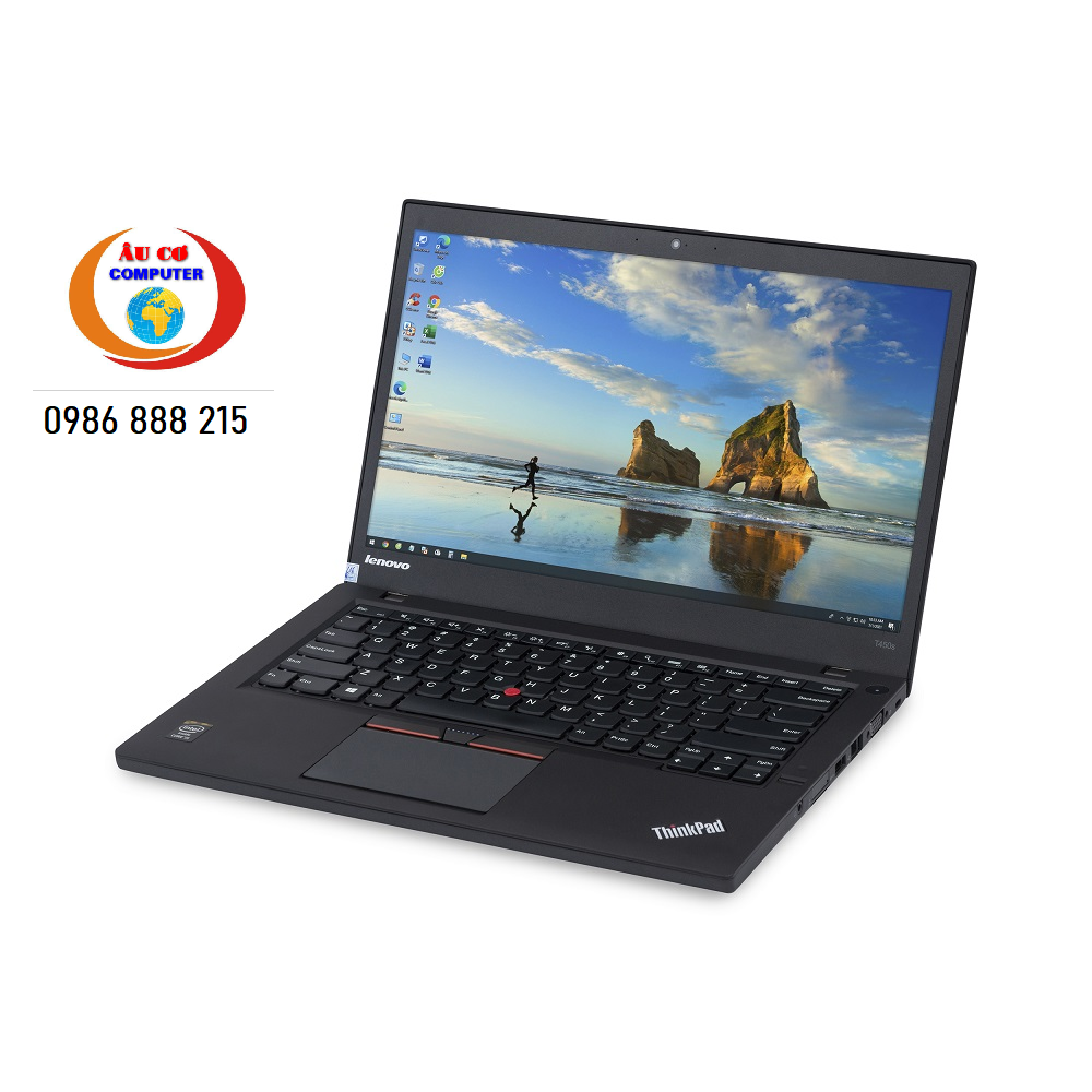 Laptop Lenovo ThinkPad T450s Core I5-5200U – Ram 8GB – SSD 256GB – Intel HD Graphics 5500 - MH 14″ HD - HÀNG CHÍNH HÃNG