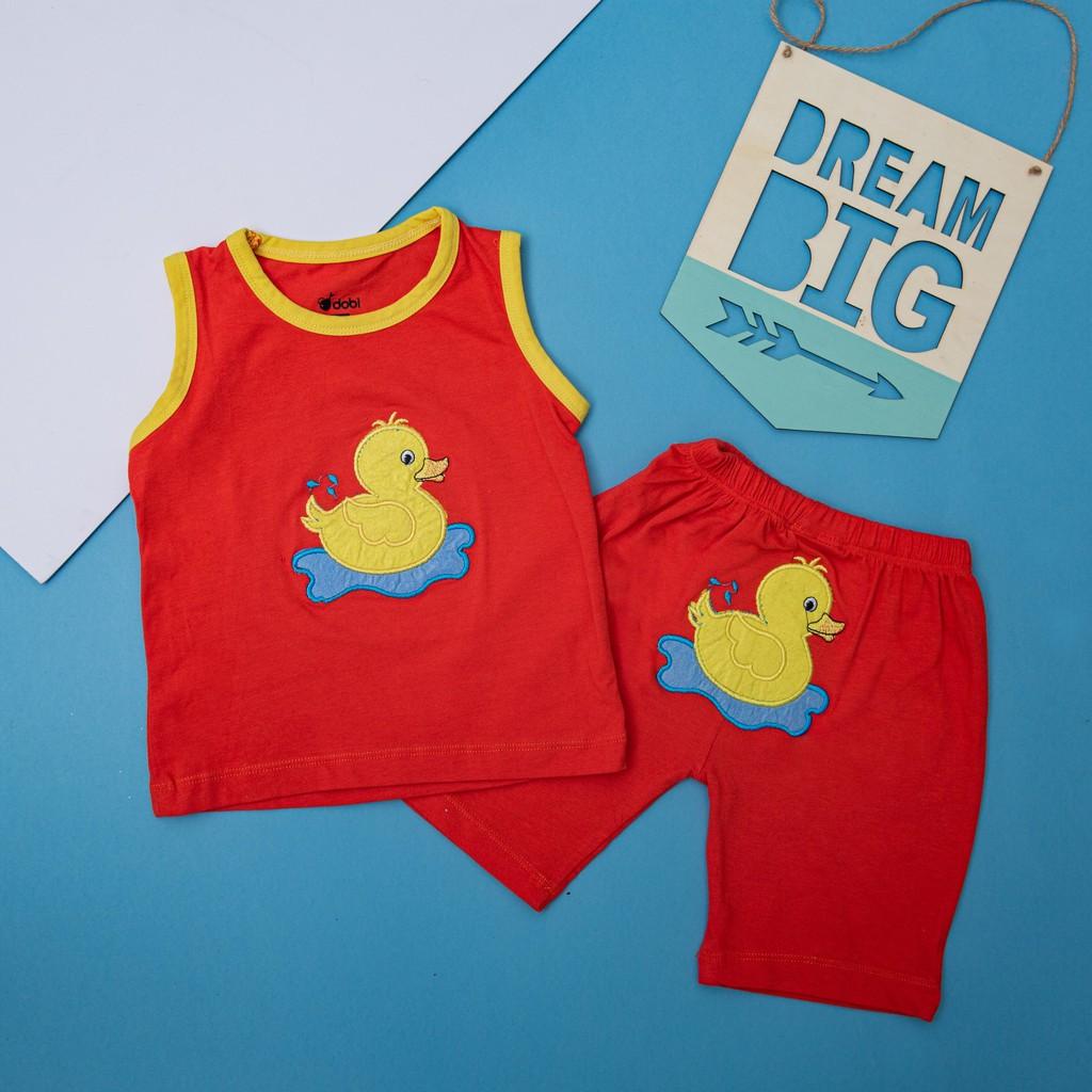 Bộ cotton thêu thú Dobi