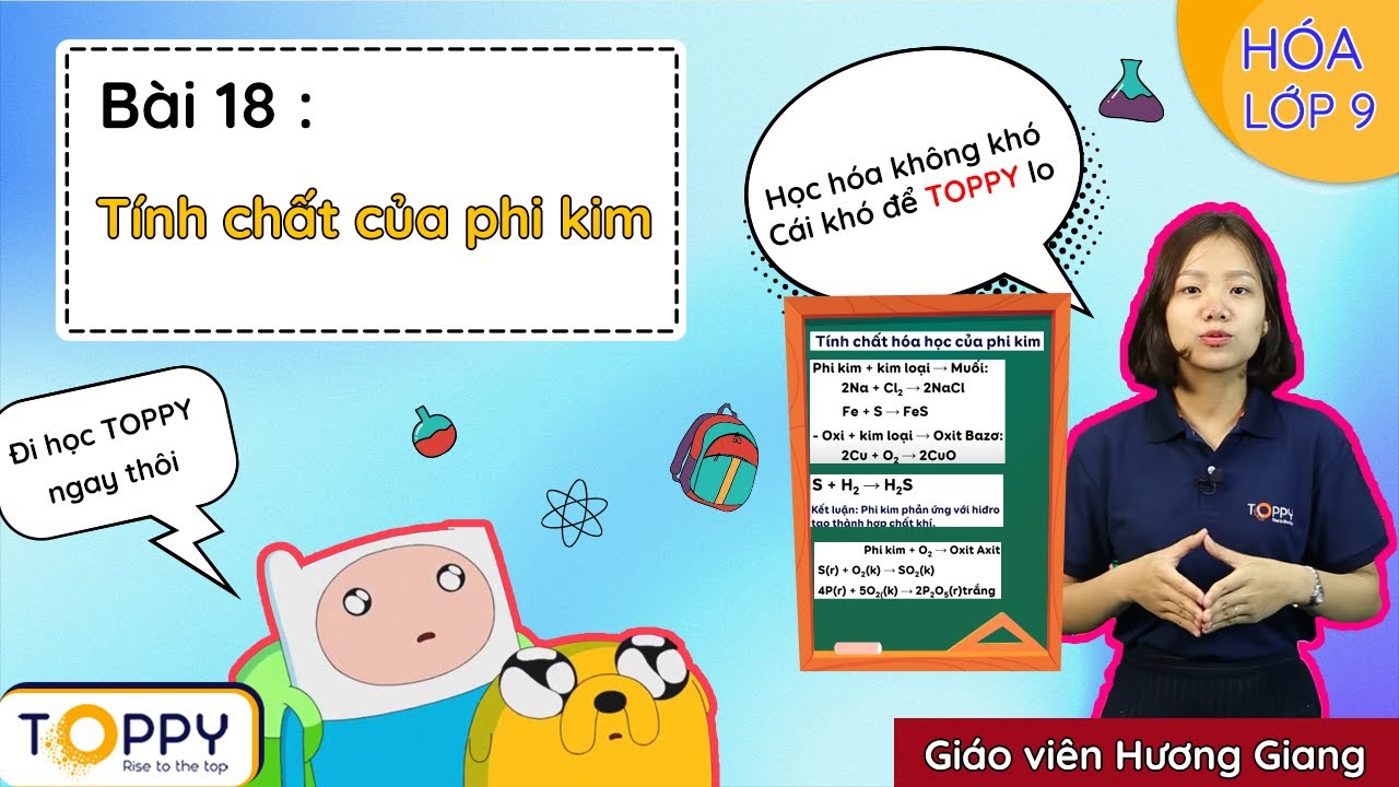 Toàn Quốc Học online môn Hóa lớp 8 - 12 tại nhà - TOPPY