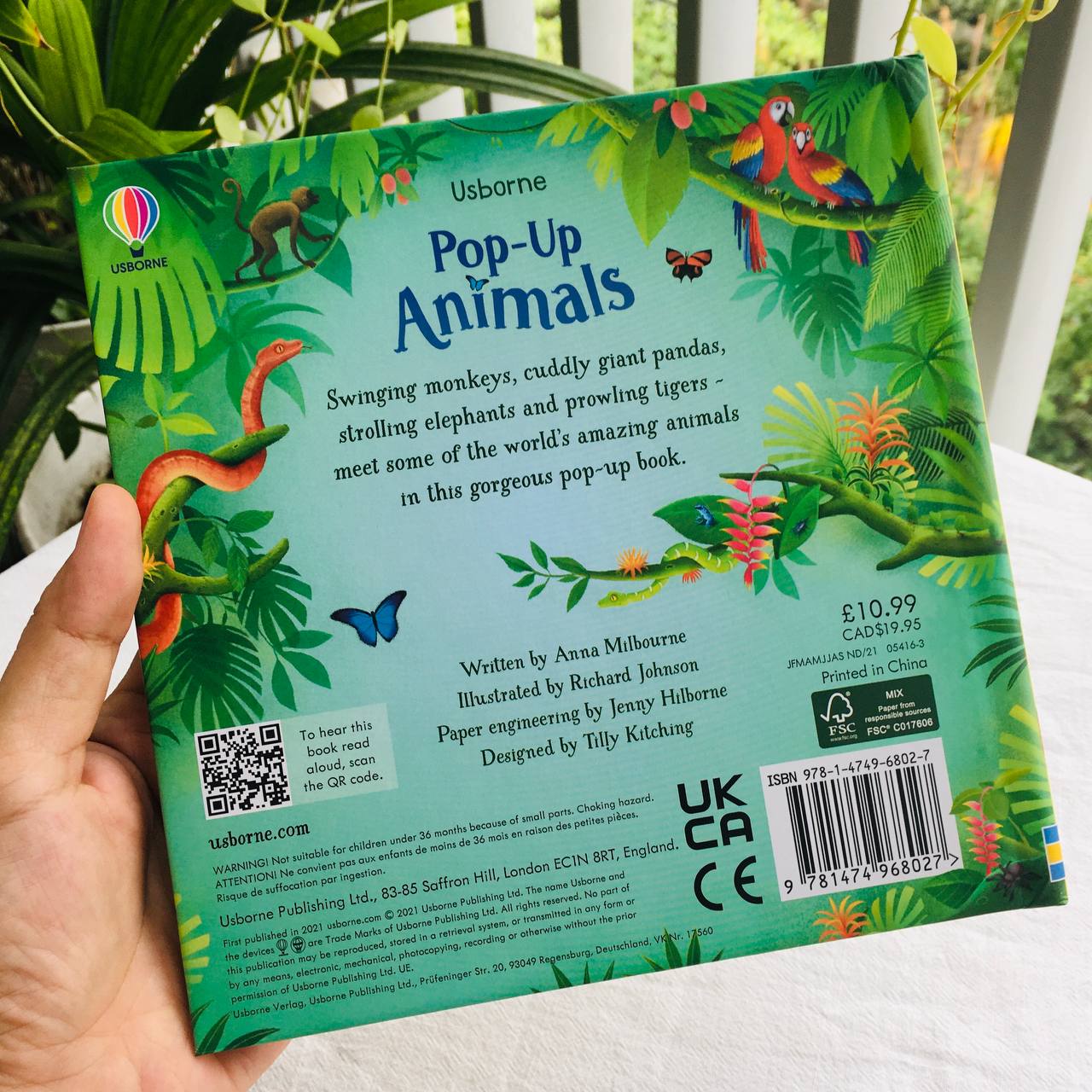 Tuyển tập sách tương tác tiếng Anh Usborne Pop-up books | sách dựng hình 3D