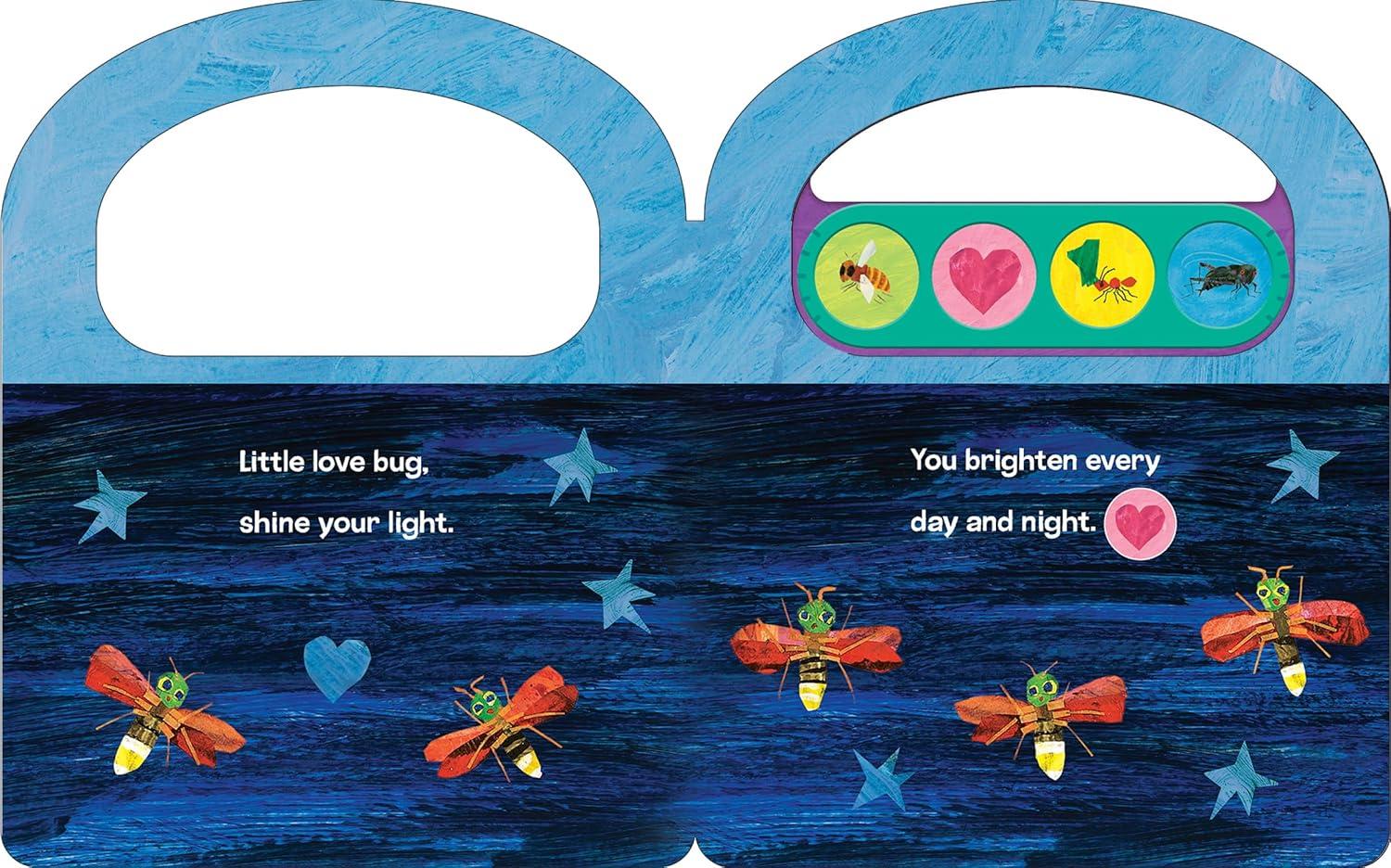 Sách ngoại văn: World Of Eric Carle - Little Love Bugs (Carry Along Handle Sound Book)