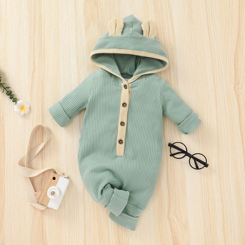 Quần Áo Cho Bé Từ 0 Đến 3 Tháng Thu Đông Cho Bé Romper Áo Liền Quần Cho Bé Sơ Sinh Bé Trai Bé Gái Giày Bé Body Cotton Dài tay Áo Liền Quần